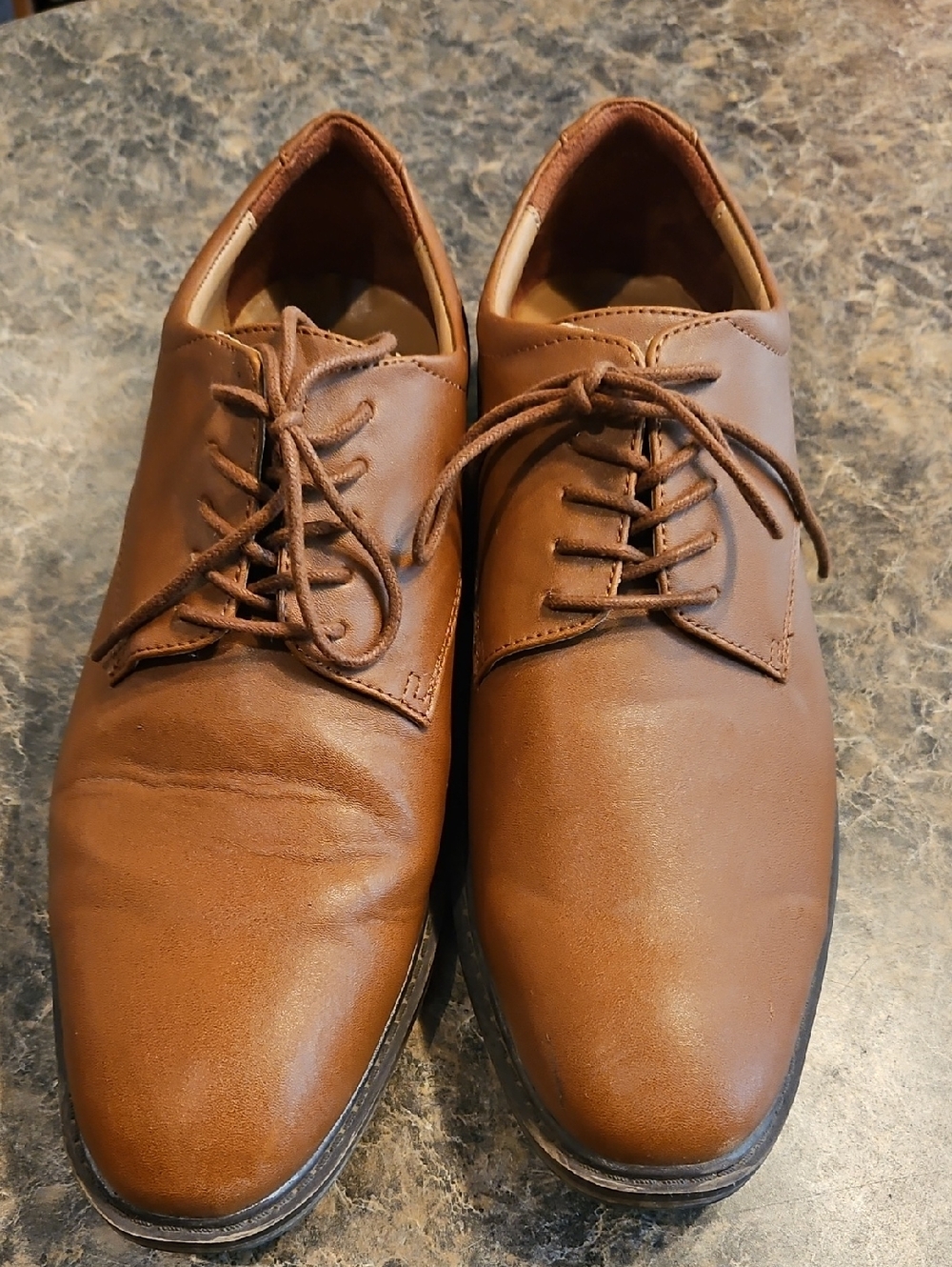 Goodfellow & Co Tan Leather Derby Shoes